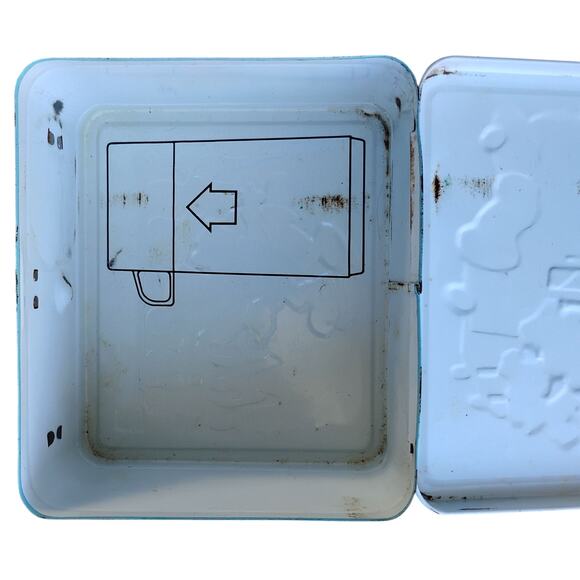 🎢 Walt Disney Metal Lunchbox | Aladdin | Double-Sided | Lunchbox ONLY - Picture 16 of 16